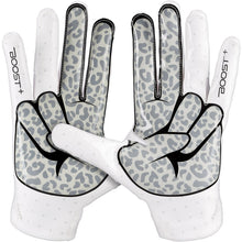 Grip Boost Peace Stealth 6.0 Boost Plus Football Gloves - White/Black